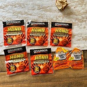 Hand Warmers and Foot warmers.